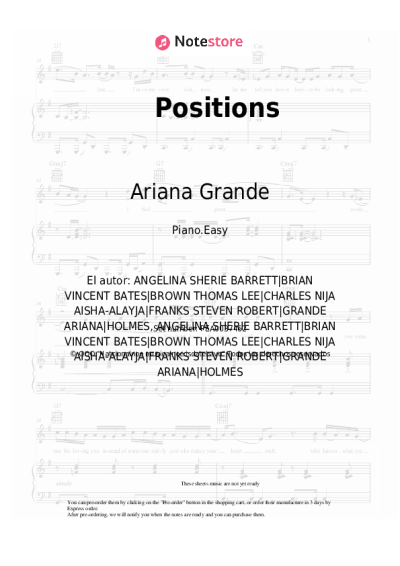 undefined Ariana Grande - Positions