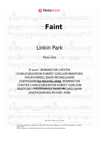 undefined Linkin Park - Faint