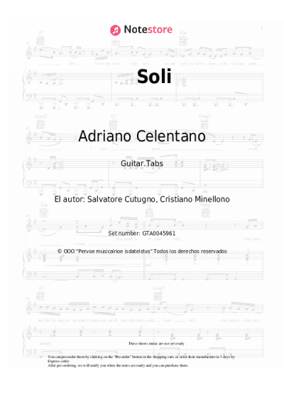 undefined Adriano Celentano - Soli