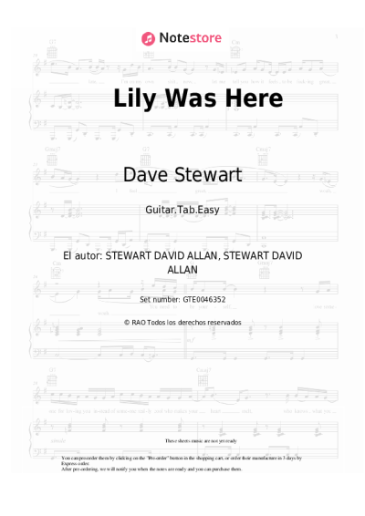 undefined Dave Stewart, Candy Dulfer - Lily Was Here