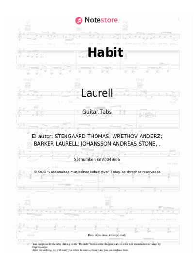undefined Laurell - Habit