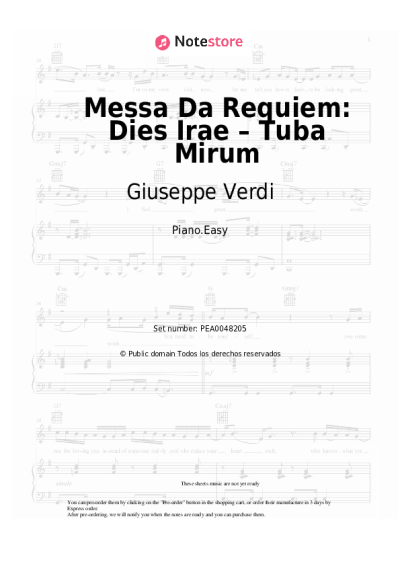 undefined Giuseppe Verdi - Messa Da Requiem: Dies Irae – Tuba Mirum