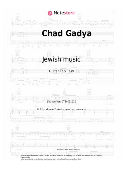 undefined Jewish music - Chad Gadya